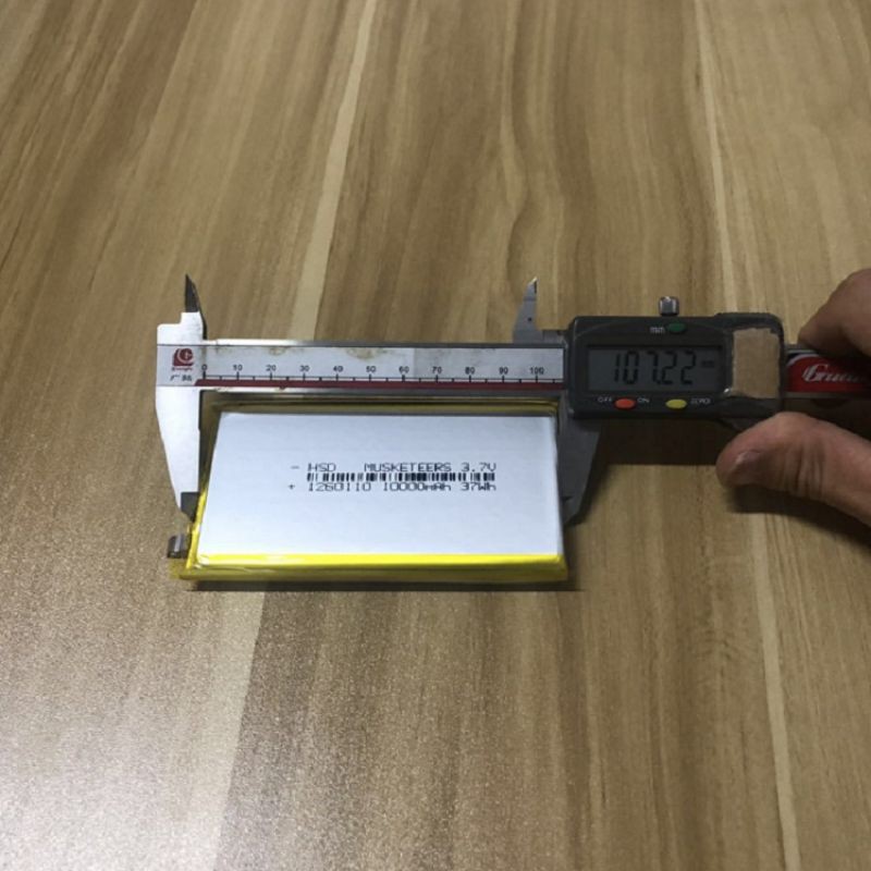 Pin Li-Po 3.7V 1260110 10000mAh