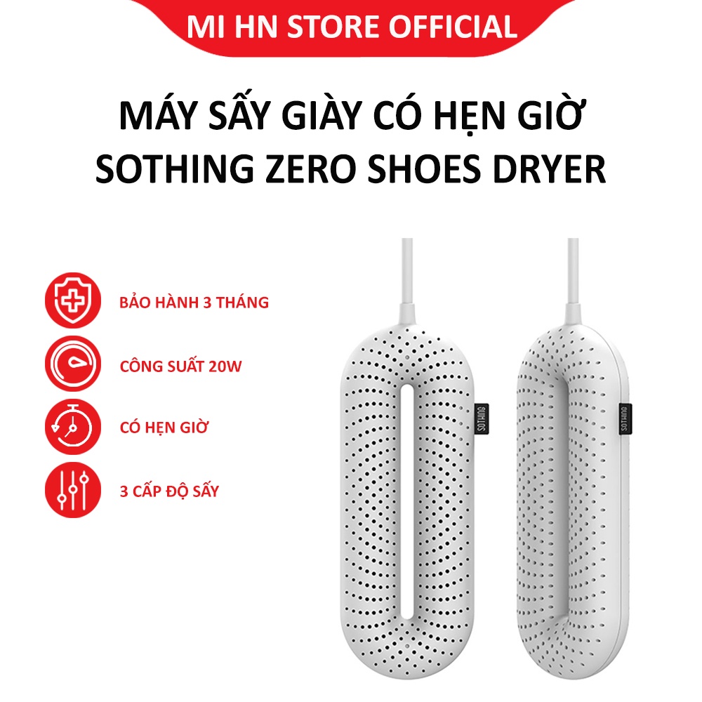 Máy sấy giày Xiaomi Sothing Zero Shoes Dryer - Bảo hành 3 tháng