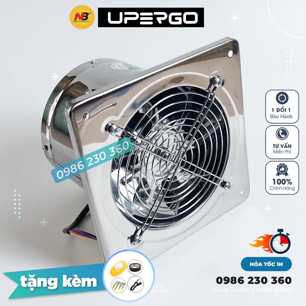 FD-150 FD-200 VỎ INOX  Quạt Hút Gió, Quạt Thông Gió , Hút Mùi Nhà Bếp , Nhà Vệ Sinh , Phòng Ngủ Công xuất 40-80W
