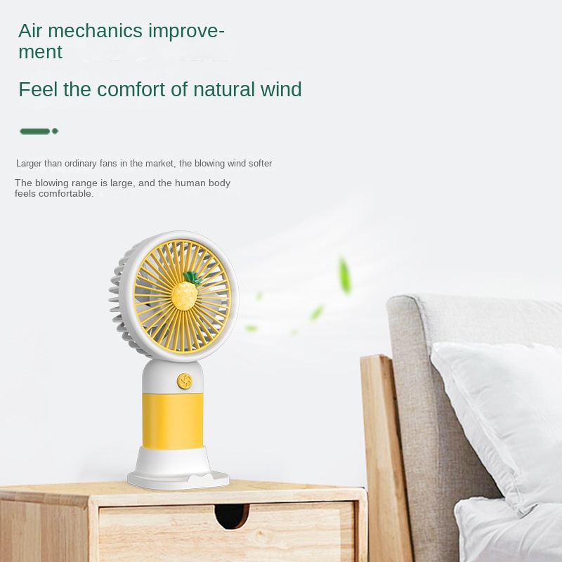 Quạt Mini Cầm Tay Phong Cách Trung Hoa Cổ Điển Có Thể Sạc Lại