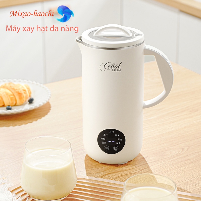 Ma?y La?m Su??a Hạt,Máy Nấu Sữa Hạt Chính Hãng 850ml,1000ml - 8 Chức Năng Xay Nấu Tiện Lợi - 600W- Bảo Hành 6Th