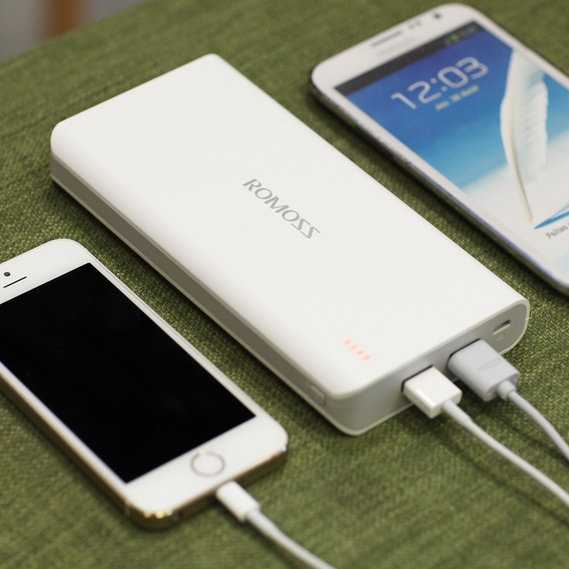 Pin sạc dự phòng 20.000mAh Romos Sense 6 Đảm bảo chất lượng siêu tốt Không hài lòng có thể trả lại