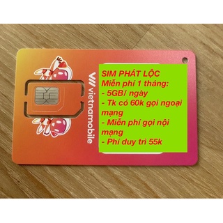SIM PHÁT LỘC VNMB DATA 150GB/ THÁNG