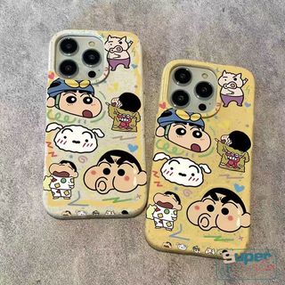 Hoạt Hình Ốp Điện Thoại Mềm Chống Sốc In Hình shin chan Cho iphone 7 8 6 6s 15 plus 11 12 15 13 14 pro max xr x xs max se 2026