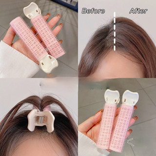 ranliy✨Kẹp phồng chân tóc mái - Lô uốn tự dính mái bay nữ đẹp phong cách Hàn Quốc cuốn tóc đủ size to nhỏ 4cm