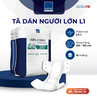 Tã dán người lớn Abri Form Premium L1 Nhập khẩu Đan Mạch có đốm nâu nhẹ