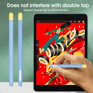 Vỏ Bảo Vệ Bút Cảm Ứng Apple Pencil Thế Hệ 2 Bằng Silicon Mềm Chống Trượt / Chống Rơi Phù Hợp Với Bút Cảm Ứng Stylus