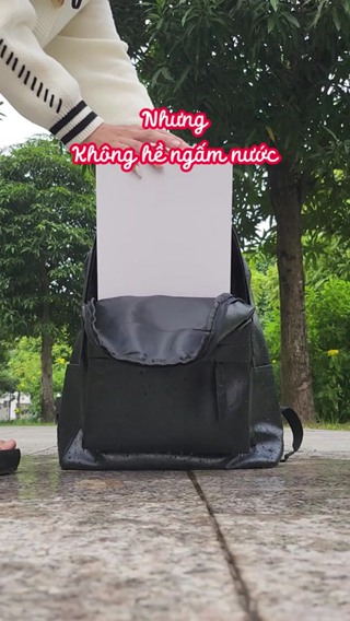 Balo da nữ đi học GENBAG balo da pu nam nữ ulzzang chống thấm nước basic trơn đựng laptop 15,6 inch BL23