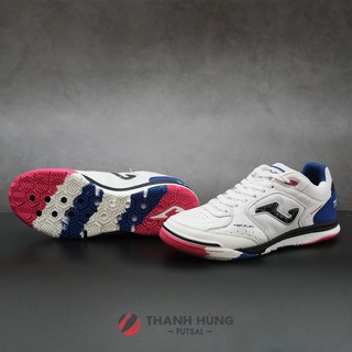 GIÀY ĐÁ BÓNG CHÍNH HÃNG JOMA TOP FLEX REBOUND 2332 - TRẮNG/HỒNG/XANH