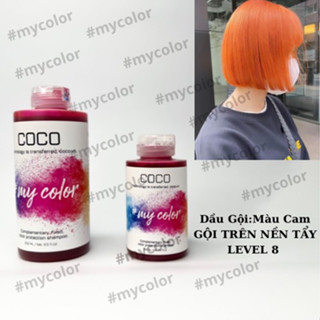Dầu gội giữ và bù màu mycolor COCO 3IN1 tăng cường ánh sắc cho tóc mềm mượt tự tin