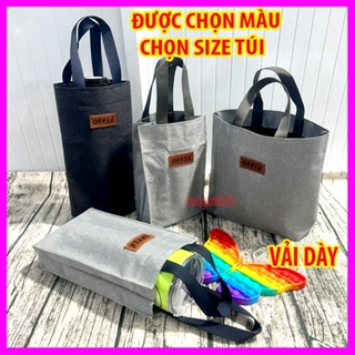 Túi Đựng Ly Bình giữ Nhiệt Vải Dày