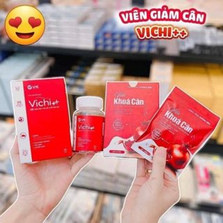 Giảm cân Vichi + Tặng Khoá Cân Giảm Béo An Toàn Giảm Mỡ Hiệu Quả Đủ Tem