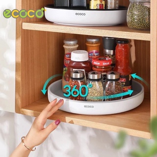 Hàng chính hãng ecoco  Đĩa xoay đa năng ecoco đựng gia vị, hoa quả, đồ trang điểm