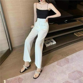 Quần ống rộng 100cm cạp liền khoá 20cm siêu tôn dángLK200