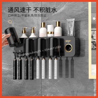 Bộ nhả kem tự động kèm 2,3,4 cốc màu đen sang chảnh