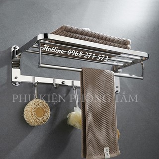 Giá treo khăn nhà tắm Inox 304