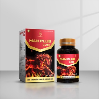 Tăng Cường Sinh Lý Nam ManPlus Gold Chiết Xuất Thảo Dược - 1 Hộp 50 viên - Che Tên Sản Phẩm