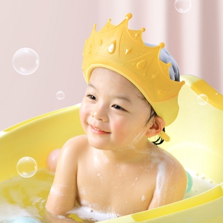 Mũ Gội Đầu Chắn Nước Vương Miện Cho Bé