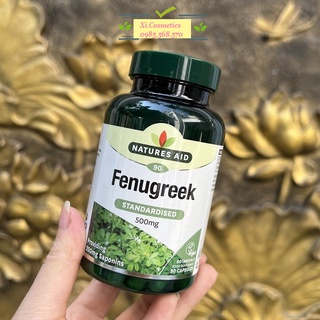 Viên Lợi Sữa Cỏ Cà Ri Fenugreek 500mg Anh 90 Viên