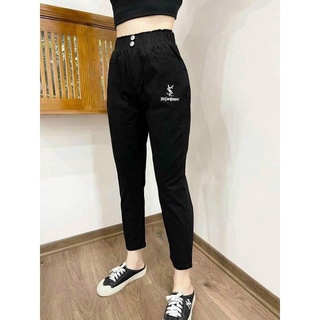 quần baggy đũi thêu chữ, bigsize đến 90kg-878