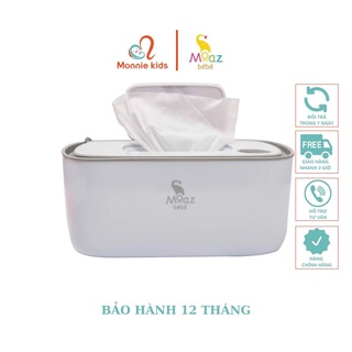 Máy làm ấm khăn ướt cho bé Moaz Bebe MB008 màn hình Led điều khiển nhiệt độ thông minh