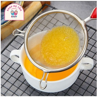 Rây lọc cháo inox cho bé ăn dặm