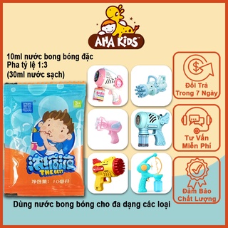 Nước Pha Bong Bóng Xà Phòng Cho Súng Bắn Bong Bóng, Cho Đồ Chơi Thổi Bong Bóng, Xà Phòng Đặc 10ml
