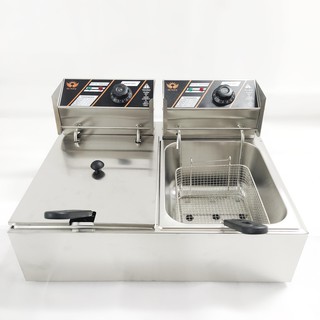Bếp chiên nhúng đôi Sunny - SN 02 hàng chính hãng bảo hành 1 năm