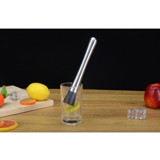Chày dầm inox pha chế cocktail trà sữa  chày bar inox pha chế hàng tốt
