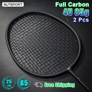 ALPSPORT RR ????đen Vợt Cầu Lông 4U G5 Nguyên Bản 100% Hoàn Toàn - Ảnh 2