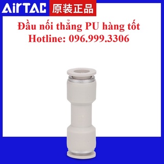 HÀNG XỊN Đầu nối thẳng PU màu trắng, hàng tốt, măng sông khí nén, phun sương, chịu được áp lực cao giá sỉ