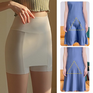Quần Short Mặc Váy Bằng Lụa Lạnh Mềm Mại Thoáng Khí