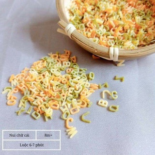 Nui ăn dặm hữu cơ cho bé hình chữ cái BioJunior 200gr