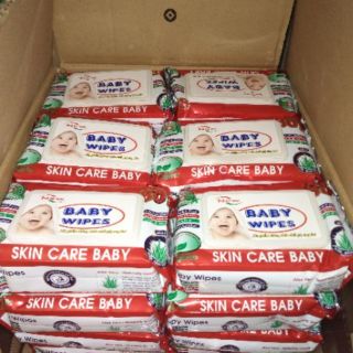 1 gói khăn ướt baby wipes 80gr