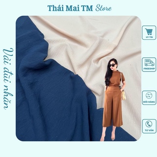 Vải Đũi nhăn - Siêu Phẩm mùa hè cực mát -Thái Mai TM
