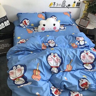 Bộ Ga Giường Kèm Vỏ Gối 3 Món Poly Cotton 1m2x1m9-1m6x2m,chọn mẫu trên bài