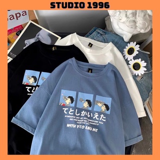 Áo thun tay lỡ nam nữ, áo phông unisex form rộng chất cotton mát mịn thấm hút mồ hôi in hình Bàn tay