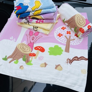 Khăn tắm trẻ em cỡ lớn MJ, chất liệu cotton cao cấp, Xuất Nhật