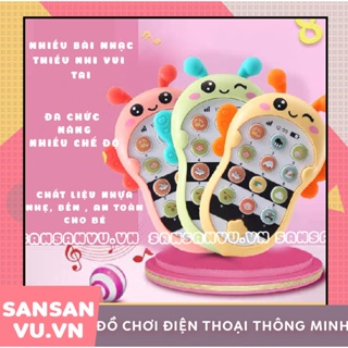 Đồ Chơi Điện Thoại Thông Minh Hình Thú Có Đèn Nhạc Cho Bé