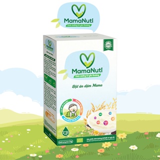 Bột Ăn Dặm Cho Bé MaMa Nuti Từ 4M Bắt Đầu Tập Ăn Dặm Với Các Loại Hạt Ngũ Cốc Giàu Dinh Dưỡng BabyRicekids 105