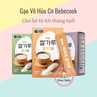 BeBeCook  Gạo vỡ hữu cơ cho bé ăn dặm từ 4/6 tháng tuổi  date 2026