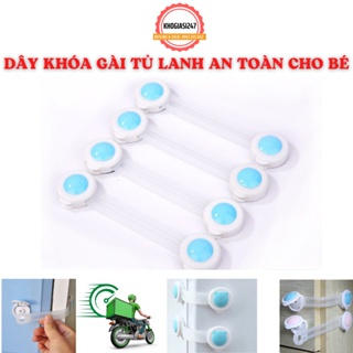 Khóa Tủ Lạnh Chặn Cửa Chống Kẹp Cao Cấp Khóa Ngăn Kéo, Khóa Tủ Đồ  Nhỏ Ngọn Chắc Chắn An Toàn cho bé