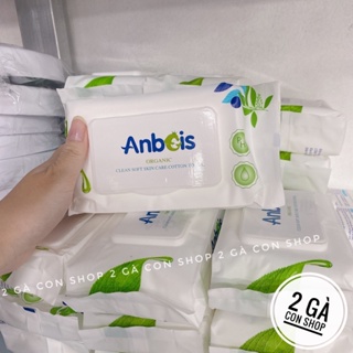 Khăn ướt kháng khuẩn Anbeis Organic 100 tờ
