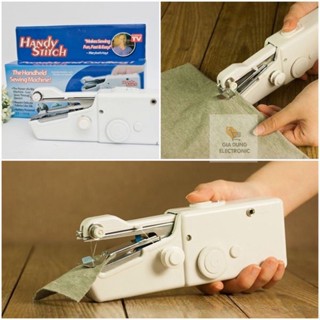 Máy Khâu Mini Cầm Tay Gia Đình - Máy May Cầm Tay Mini Handy Stitch Nhỏ Gọn Tiện Dụng - Gia Dụng Electronic