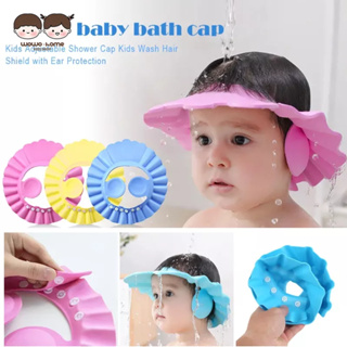 WOWO Mũ Chắn Nước Gội Đầu Bảo Vệ Tai Cho Bé