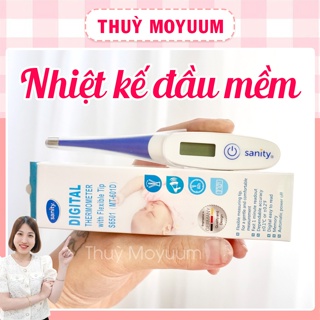 Nhiệt kế điện tử đầu mềm Sanity Đức