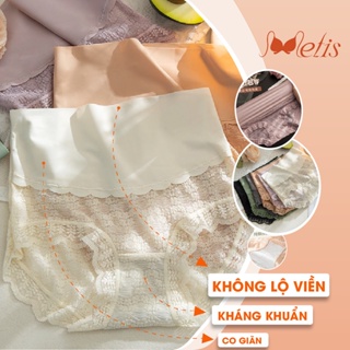 Quần lót nữ ren đúc su nịt bụng kháng khuẩn METIS cao cấp cạp cao thun lạnh siêu mềm mại QPA01