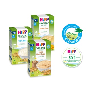 Bột ăn dặm HiPP 100% ngũ cốc Organic, không chứa sữa 200g