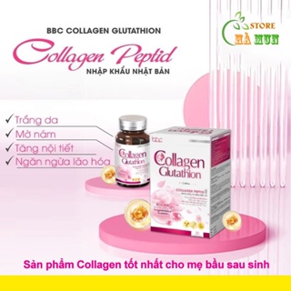 collagen glutathione bbc có tốt không Mua Viên Uống Trắng Da Collagen Glutathion Bbc Tăng Nội Tiết Tố Nữ, Giảm  Thâm Mờ Nám, Tăng Sinh Collagen Giúp Da Khoẻ Đẹp Giảm Giá