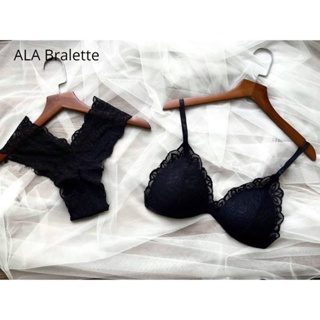 Đồ lót nữ ALA BRALETTE vải ren thiết kế sexy gợi cảm không gọng - Ảnh 2